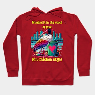 valentine bin chicken Hoodie